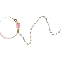 sun shine Gold Plated Traditional Ethnic Bridal Nose Ring/Nath image 1