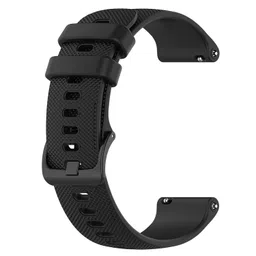 MOTONG For Garmin Venu 2 Plus Replacement Band 20mm Replacement Wrist Watch Strap Band For Garmin Venu 2 Plus/Venu SQ/Vivomove Sport(Silicone Black) image 3