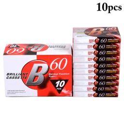 Dorakitten 5PCS Blank Cassette Tape Professional 60 Minute Cassettes Audio Cassettes Value Pack for Voice Recorded image 4