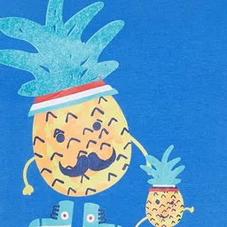 clovia Women's Top (LT0124D08XL_Blue_XL) image 5