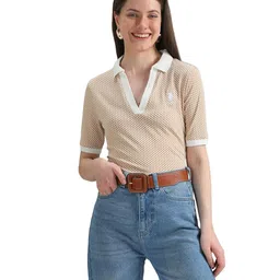 u.s. polo assn. Women's Regular Fit Polo Shirt image 1