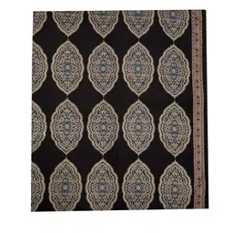 ubk fashion Women's Cotton Suit Hand Block Ajrakh Printed Unstitched Dress Material Salwar Dupatta 3Piece Set H42 image 4