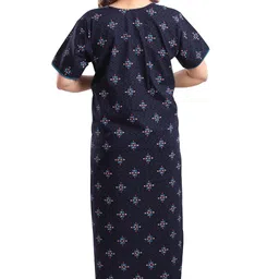 trundz Printed Pure Cotton Nighty(10323) image 4
