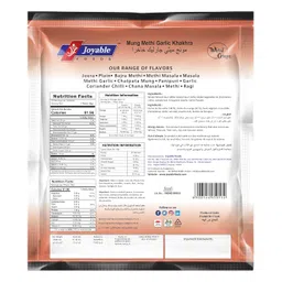 JOYABLE Diet Khakhra 6 Flavor Combo (Corn, Ragi/Nachni, Multigrain, Mung, Chatpata Mung, Mung Methi Garlic) | Healthy Traditional Gujarati Snacks | Ready To Use - Pack Of 6 - Corn, Ragi, 1200 grams image 4