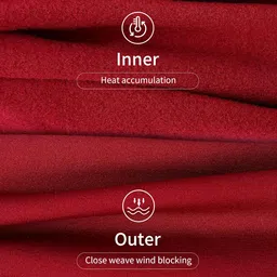 weerti Thermal Underwear for Women Long Johns Women with Fleece Lined, Base Layer Women Cold Weather Top Bottom(Red M) image 3