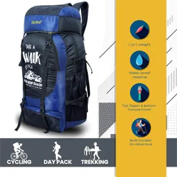 70L Waterproof Trekking & Hiking Backpack | Durable Outdoor Rucksack for Men & Women image 5