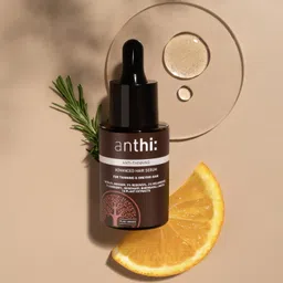 anthi: 3% Redensyl ,4% Anagain, 2% Melanogrey, 1% Darkenyl, Advanced Hair Serum Helps Hair Thickening, Helps Stimulate Hair Growth, Helpful for Grey Hair| With Rosemary, Bhringaraj, Amla, Biotin, 30 ml image 2