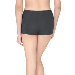 lavos Boy Shorts for Women, Bamboo Cotton Underwear for Womens, Girls Boys Short Pants for Regular Wear, Mid Waist Soft Elasticated Boxer Briefs, Long Boyshorts Panties for Ladies image 3