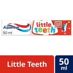 crdavnts Aquafresh Little Teeth Toothpaste (3-5Y) - 50Ml - Cavity Protection, 1 Piece image 2