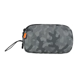 mike bags Mike Multipurpose Pouch Designer Pencil Pouch Stationary Accessories Holder Toiletry Pouch with Zipper (CAMO BLACK)/20x13x5 cms pouch/cosmetic pouch image 1