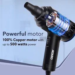 AGARO Compressed Air Duster, AD1719, Air Blower, 48000RPM, Variable Speed, Copper Motor, Air Spray/Blower for Electronics & Inflatables, Compressed Air Duster for Home, Car, Office image 4