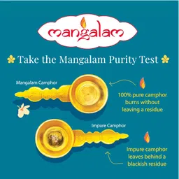 MANGALAM Camphor Tablet 100g Jar - Pack of 1 | 100% Pure | For Puja, Festivals & Other Religious Ritual | No Dangerous Chemicals | Leaves No Residue Or Ash image 2