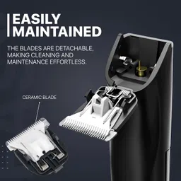 Vandelay Premium Men's Grooming Trimmer: Cordless, Waterproof, LED Spotlight, Sensitive Skin Technology - Ideal for Beard, Body, Private Part, Head, and Pubic Hair Grooming | Portable with AAA Battery Power and Secure Travel Lock - Easy 3-Second Activation image 4