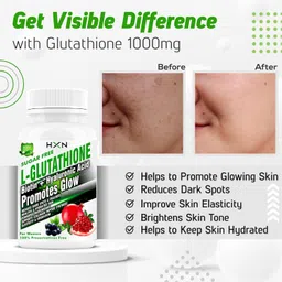 HXN Glutathione Tablets For Skin Whitening image 4