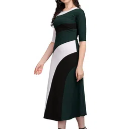 purvaja Women’s Empire Maxi Dress(Lucy-532-540) image 3