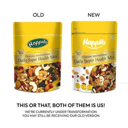 Happilo Premium International Daily Super Health Mix 160g | Premium SuperFood Mix of nuts, seeds, dry fruits & more | Perfect Party Mix Snack | Gluten-Free image 3