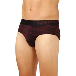 van heusen Men's Nylon Classic Solid Brief image 3