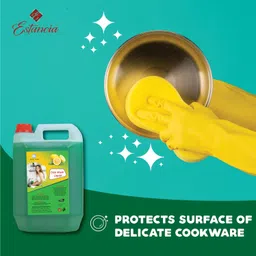 egp GOVIN WASH green Dish Cleaning Gel Non Acidic Floor, Kitchen 10 litter image 2