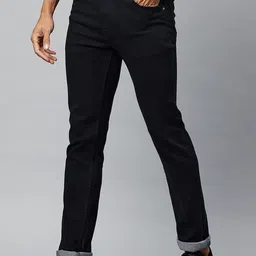 adbucks Stretch Regular Fit Jeans for Men || Loose Jeans for Mens || Stylish Jeans for Men || Men Jeans Regular fit image 2