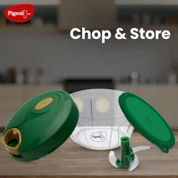 Pigeon by Stovekraft Kitchen Tools & Cutting Board Combo (400ml Chopper & Storage, 3 Knives Set, 1 Kitchen Scissor, 1 Chopping Board) image 5