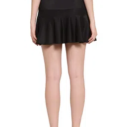 r lon Swimsuit Skirt Built in Swim Shorts High Waist Bathing Suit Bottoms image 2