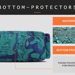 addixon Women Stylish printed Handbag 10L: adjustable handle handbag for women and Functional Accessory for Modern Women image 5