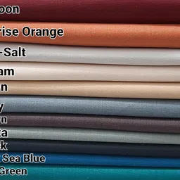 mamraj Men's Premium Unstitched Cotton Blend || 2.5m || Fabric for Shirt ( Formal, Casual Wear.) || Black || image 2