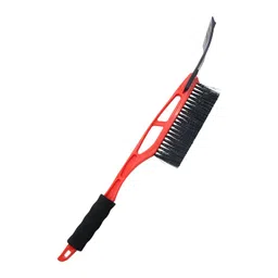 CALANDIS™ Multipurpose Ice Scraper & Snow Brush for Car Windshield Garden Sturdy Red | Ice Scrapers Snow Brushes | Automotive Care Detailing image 1