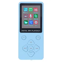 ciciglow MP3 Player MP4 Player, HiFi Lossless Music Player with Bluetooth 5.0, 1.8 Inch Color Screen Portable Video Music Player with Electronic Book, Supports Expanded Up to 128GB (Blue) image 1