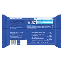 Cadbury Oreo Chocolate Creme Biscuit - Jumbo Pack 500g image 3