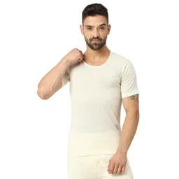 roopam Men Pure Wool Half Sleeves Vest image 1