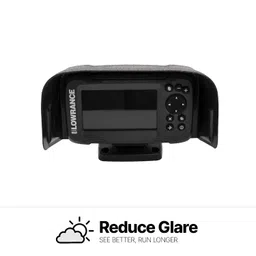 BerleyPro Visor - Compatible with Lowrance Fish Finders - HOOK2/HOOK Reveal 4 Visor image 3