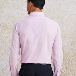 amazon brand - symbol Men's Solid Slim Fit Formal Shirt image 2