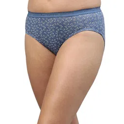 vip Feelings Women's Outer Elastic Cotton Hipster Panty Printed - Assorted Solid Colours image 2