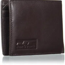 justrack Dark Brown Colour Stylish Genuine Leather Money Purse Only for Boys with Credit Card Slots (LWM00201-JT_16) image 2