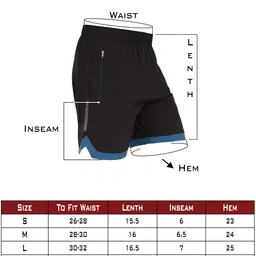 gymific Sports Training Running Dry Fit Solid Shorts for Men (Pack of 2) image 4