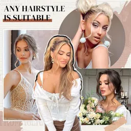 saiya easy clip extension Saiya 8 clip set in hair extensions for women easy to use comfortable fot in hair 22 inch image 4
