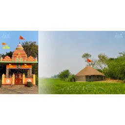 la jarden La Jarden® Large Size 3x4.5 feet flying Hanuman with Sanjeevni Montain flag, Jai Shree Ram Printed Bhgwa Dhwaj carrying mountain/Pataka Religious, Spiritual Celebration Purpose Orange color, Saffron, Temple, Hanumanji ka jhanda, Hanuman flag (Pack of 1) image 5