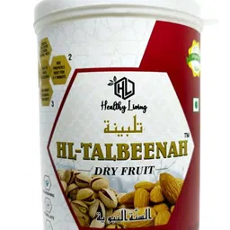 healthy living HL-Talbina Dry Fruit Mix - Healthy Sunnah Diet for All Ages, 260g Net Weight (300g with Jar) image 1