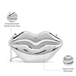 lavie luxe Women's Kiss Clutch | Ladies purse |Gift For Women image 3