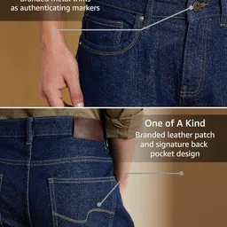 symbol premium Men's Cotton Stretch Jeans (Regular Fit) image 5
