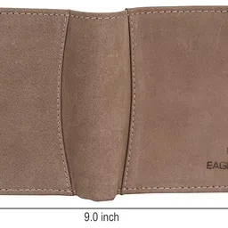 eagle crest Nova Vintage Hazel Brown Leather Wallet for Men image 5