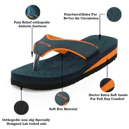 ortho joy Doctor Orthopedic Soft Slippers For Ladies Daily Use/mcr chappals for women/ortho slippers women image 5