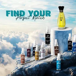 HP Unisex Perfume Trial Pack | 10 x 10 ml + Gold 30ml I Variety Pack – Multiple scents eau de parfum | Long-lasting perfume | Perfect for Trying New Scents | Ideal For Gifting image 3