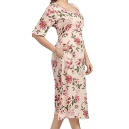cloud soft CS5002 Premium Rayon Cotton Short Nighty | Everyday Wear | Stylish image 4