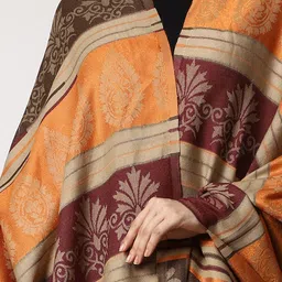 swi with label Women's Wool Shawl (2J101) image 4