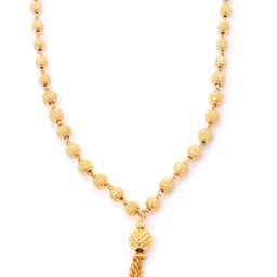 ramdev art fashion jewellery Latest 22K Gold Plated golden Beads Mangal Sutra Tali/Tanmaniya/Nallapusalu/Mangalsutra for Women image 1