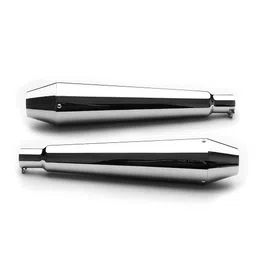 Aew Megaphone for Interceptor/GT 650 TE 101 Exhaust Chrome Finish image 1