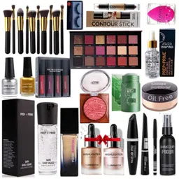 COSMAC Professional Waterproof HD Beauty Parlour Makeup Kits Combo Long Lasting Full Coverage | Bridal Makeup Kit for Women, Makeup Kit For All Skin Tone image 1