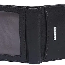 cross Black Genuine Leather Wallet for Men | Gents Leather Purse with Card Holder, Gifts for Men - Black image 3